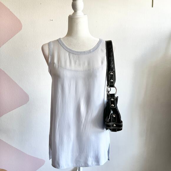 Vince 100% Silk Tank Top, Quiet Luxury Minimalist Office Chic Luxe Medium - Picture 1 of 8